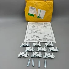 Lightolier Lytespan 6087 Track Lighting 9 Clip Kit 9/16" & 15/16" Grid Ceiling