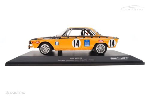 BMW 2800 Cs Ganador 24h Spa 1970 Huber / Kelleners MINICHAMPS 1:18 155702714 - Imagen 3 de 5