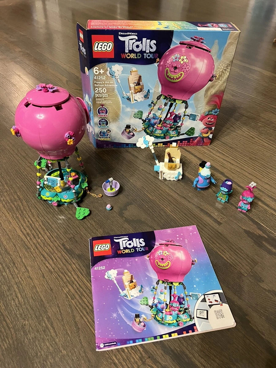 Poppy's hot air balloon lego new arrivals