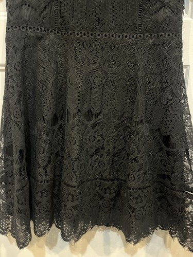 Blu Pepper Junior Dress Size M Medium Black Lace Formal Party NWT $59 - 第 4/8 張圖片