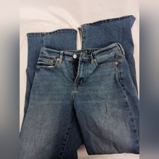 Classic GAP Flare,Wide Leg Designer Dark Blue Denim Jeans size 16  196 