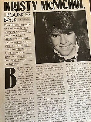 Kristy McNichol, Full Page Vintage Clipping