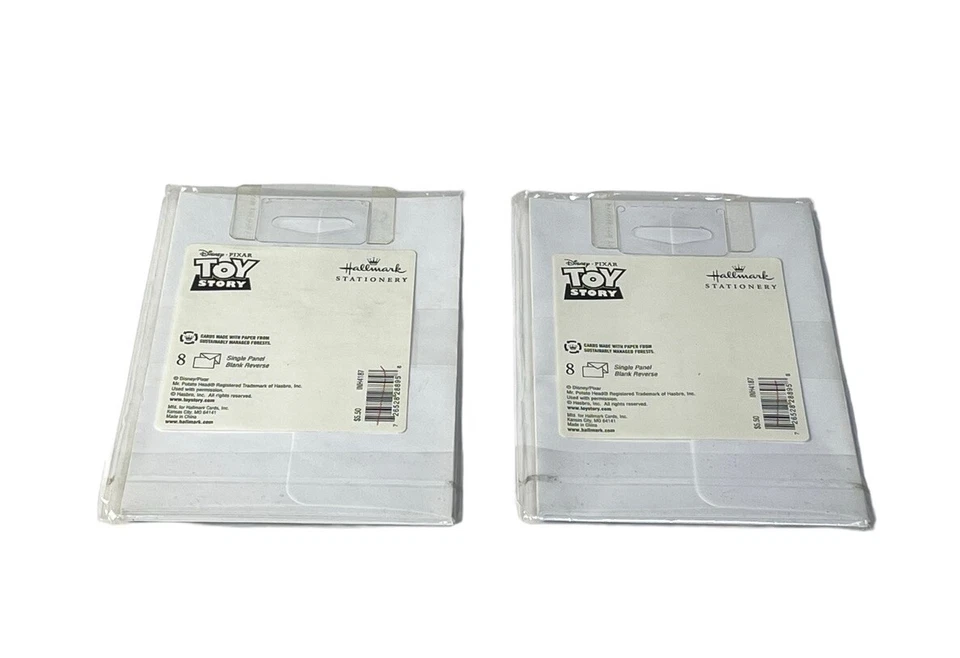 Lote de 2 paquetes de 8 invitaciones de fiesta Hallmark Toy Story ¡Ooooooo! ¡Una fiesta! NUEVO Foto 2 de 2