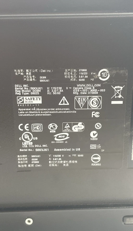 Dell OptiPlex 960 MT System Unit PC Intel Core 2 Duo No HDD For Parts Only - Image 3 of 4