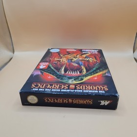 Nintendo NES Swords and Serpents  mit OVP und Anleitung 