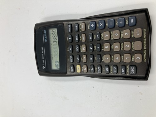 Texas Instruments BA II Plus Professional Advanced Business Analyst Taschenrechner - Bild 3 von 4