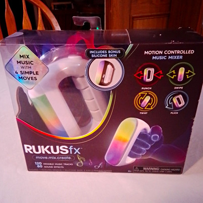 Just Play RUKUSfx Handheld Motion Controlled Music Mixer Game Age 6+ 2022WFS01