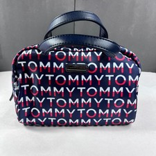Tommy Hilfiger Cosmetic Bag Monogram Logo Nav...
