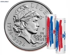 Semiquincentennial Dime 2026 Rolls and Emerging Liberty 2-Roll Set in Hand!