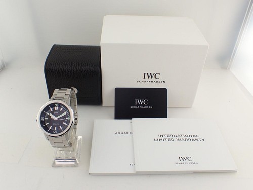 IWC Aquatimer Automatic IW328803 42mm Black Stainless Steel Watch Box
