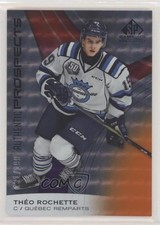 2019-20 Upper Deck SP Game Used CHL Edition Orange 131/199 Theo Rochette #42 3vx