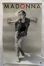RARE Madonna 1983 First LP Promo Poster Unframed, 14X22, Uncreased, Great Cond.