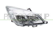Hauptscheinwerfer H7/H1 rechts für Opel Meriva B Großraumlimousine S10