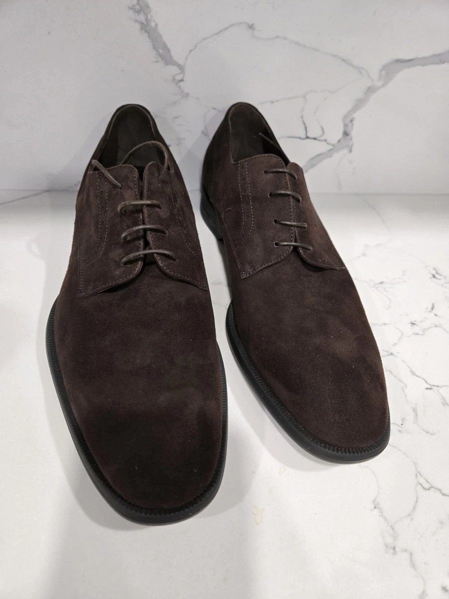 Suede Casual Brown Ermenegildo Zegna Shoes for Men for sale | eBay