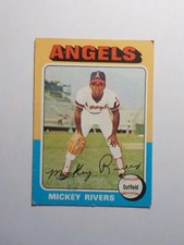 1975 Topps - Mickey Rivers #164 Angels