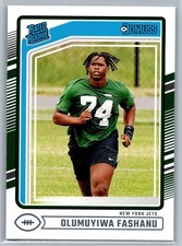 2024 Olumuyiwa Fashanu Panini Donruss - Rated Rookie #330 (RC) NY Jets