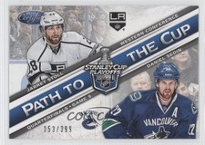 2012 Certified Path to the Cup Quarterfinals Daniel Sedin Jarret Stoll HOF 07uj