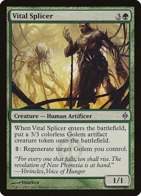 [MTG] Vital Splicer (126) (NPH) LP-HP