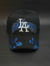 Dandy Hats X Junior H “Angel Azul “ Gorras Bélicas, Gorra SnapBack