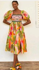 Farm Rio Pink Beaded MINI MEDIUM