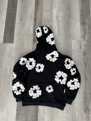 Size Large Denim Tears Black Hoodie  (100% AUTHENTIC)