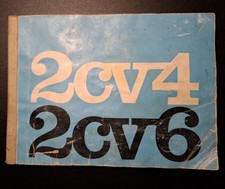 Betriebsanleitung / Bordbuch Citroen 2CV4 / 2CV6