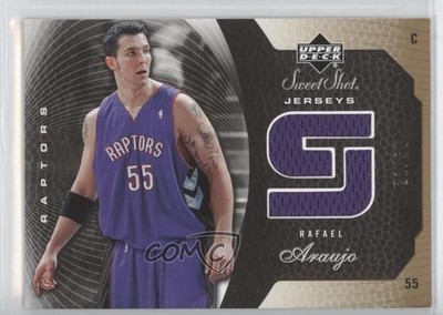 2005-06 Upper Deck Sweet Shot Jerseys Gold 21/50 Rafael Araujo #SSJ-AR 0f4