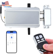 Electronic Deadbolt Anti-Theft Smart Hidden Door Lock Remote Control App Acces