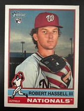 2025 Topps Heritage High Number - Robert Hassell III #517 (RC)