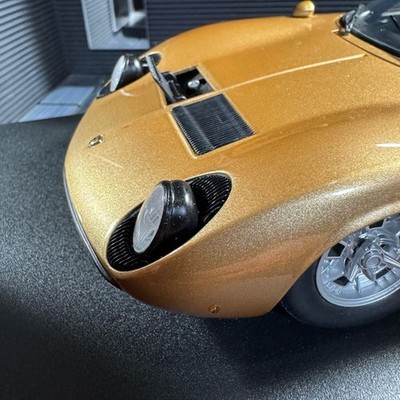 Kyosho 1/18 Lamborghini Miura P400 Gold Discontinued Near Unused