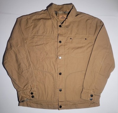 RedHead Ranch Greybull Waxed Cotton Work Jacket Brown Men s Size XL
