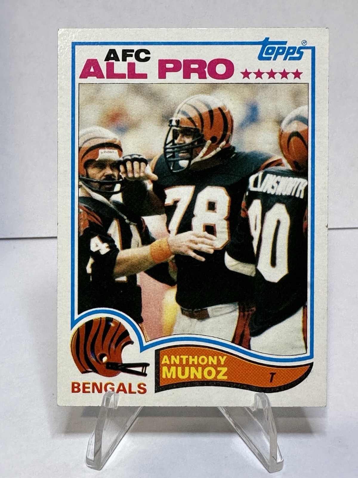 1982 Topps Anthony Munoz Rick Danmeier #51