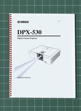 Yamaha DPX-530 &mdash; Owners Manual User Guide Instructions &mdash; 42 Pages &mdash; USA Made