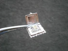 TINY Box Opens to Engagement Ring Vintage Sterling Silver Charm Pendant 1.6g