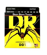 DR Guitar Strings Electric DDT 7-String Drop Down Tuning 10-56