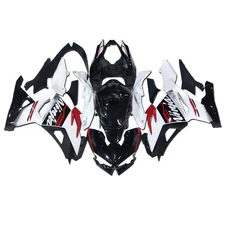 FUC Injection White Black Fairing Fit for Kawasaki NINJA 500 2024 2025 z037