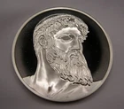 100 Greatest Masterpieces 66g Sterling Silver  J Pinches- Poseidon