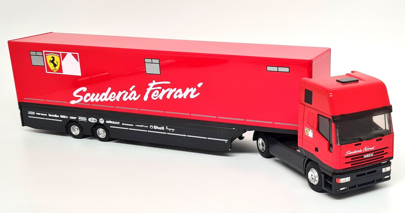 Louis Surber 1/43 Iveco Scuderia Ferrari GP F1 Team Transporter Model Truck