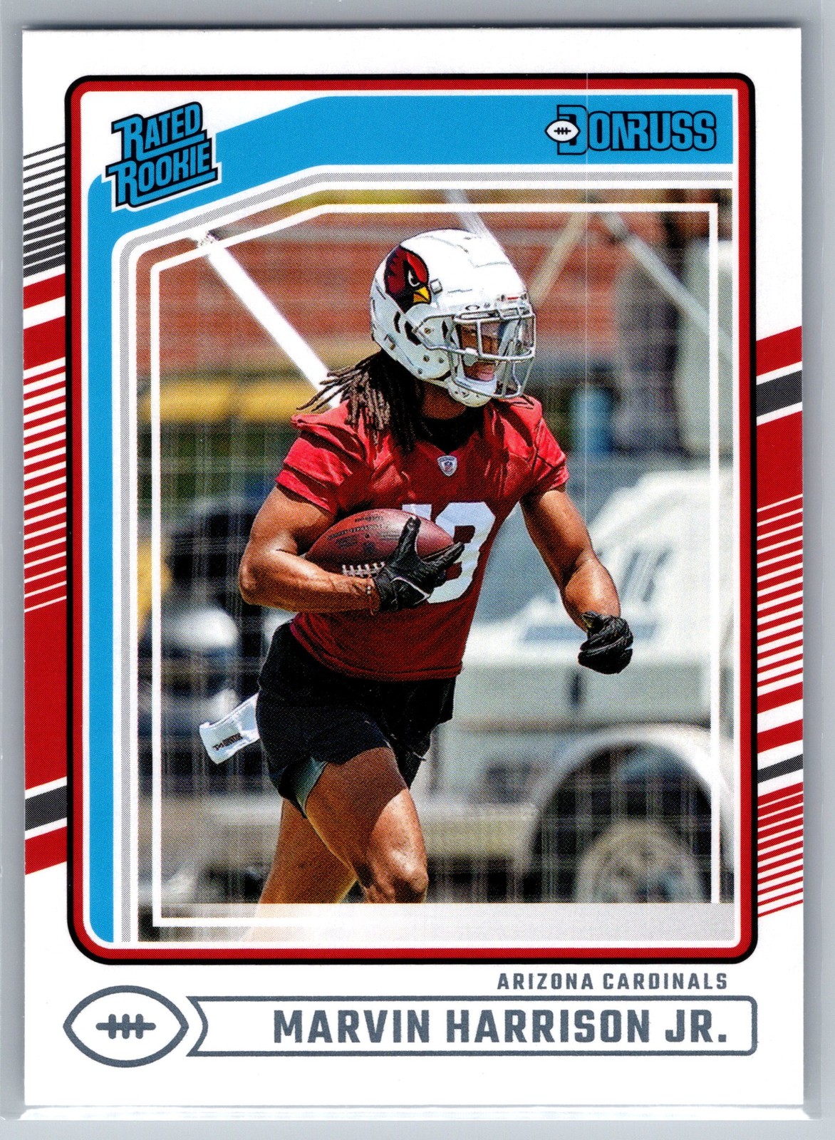 2024 Donruss Marvin Harrison Jr. Rookie #393 Arizona Cardinals