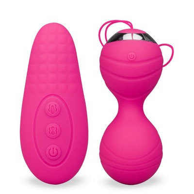 Vibrierende Liebeskugeln mit Vibrator-Fernbedienung