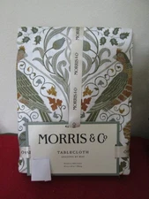 William Morris & Co Seasons by May OBLONG Tablecloth 60X120” Seats 10-12/NWT