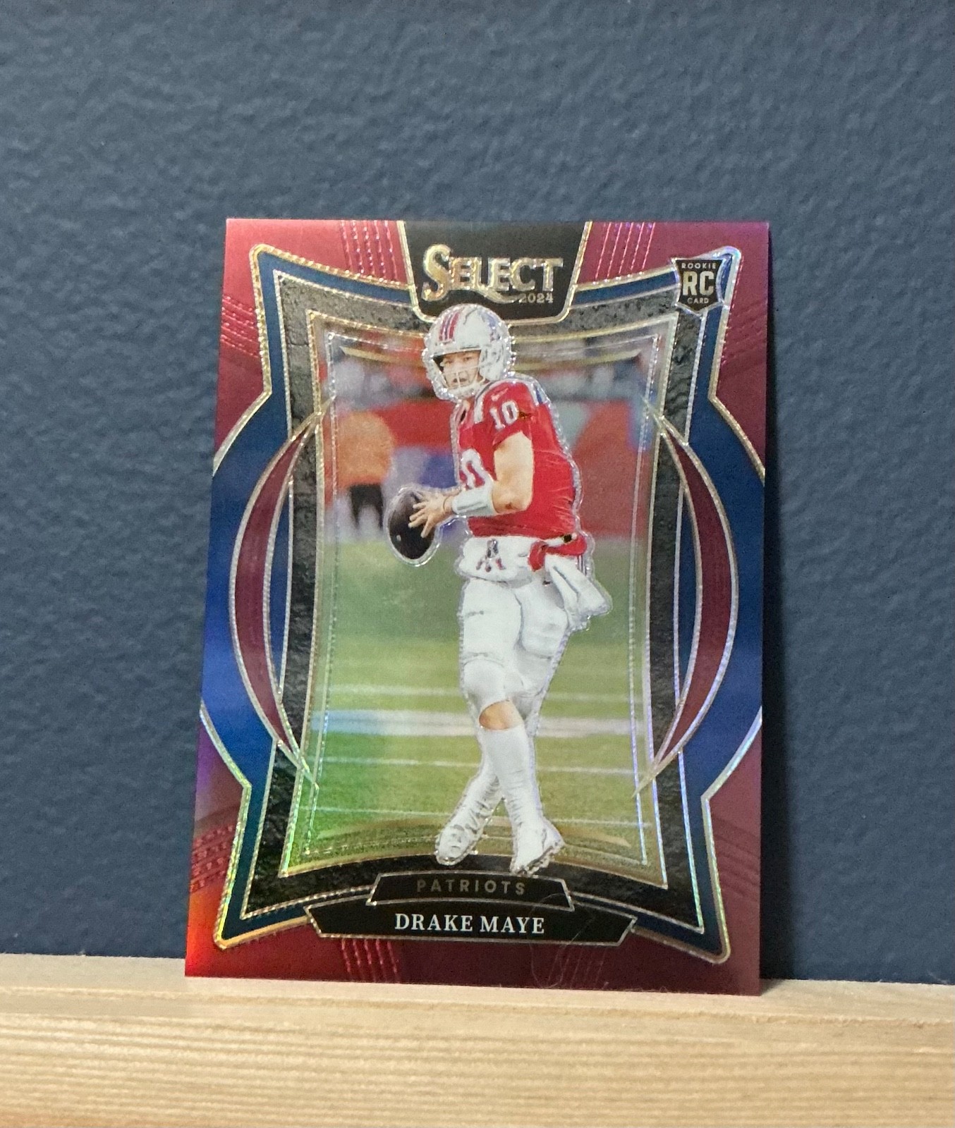 2024 Select Drake Maye Concourse RC Maroon Prizm Rookie #145/149 Patriots