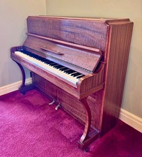 LOVELY UPRIGHT PIANO Overstrung/Underdamp Good cond Full w/order Attractive 