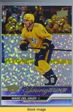 2023-24 Series 2 Young Guns Speckled Rainbow Foil Marc Del Gaizo #498 READ 8dp