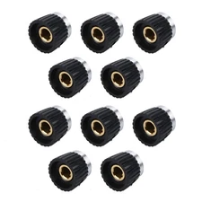 10* Aluminum Plastic Pointer Knobs 20*16mm For Marshall AMP Guitar Effect Pedal