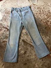 Levi's 646 1980 29 x 26 Orange Tab Bell Bottoms
