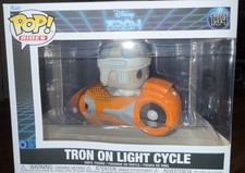 Funko Pop! Rides: Tron (1982) - Tron on Light Cycle - Collectable Vinyl Figure -