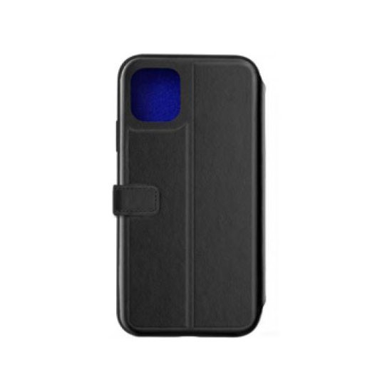 Coque iPhone 11 Pro cuir noir avec porte-carte BEETLECASE protection antichoc