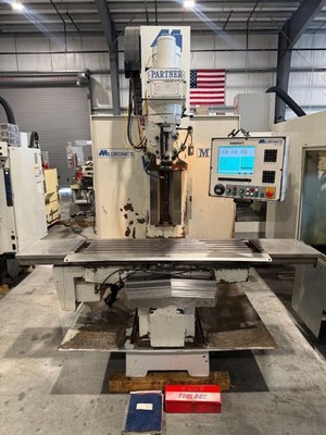 MILLTRONICS MB-20 3 Axis CNC Vertical Milling Machine # 8312