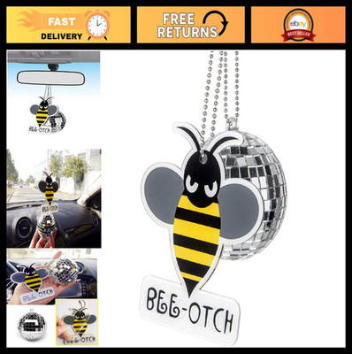 Stylish Bumblebee Car Pendant Decor | Transformers Autobot Accessories + Mirror